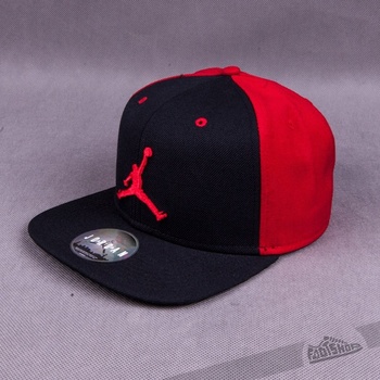 Air Jordan Jumpman Snapback Black Red 619360-010