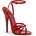 Pleaser USA Pleaser Domina-108 Red Pat 35