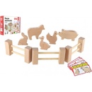 Teddies Farma/stavebnice 17 ks