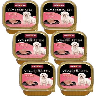Animonda Vom Feinsten Senior Dog morčacie srdca 6 x 150 g