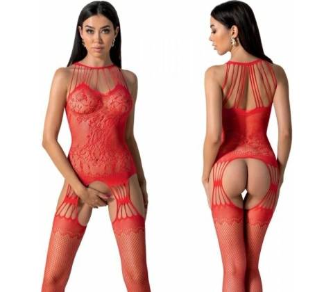 Passion Bodystocking BS095 Červená