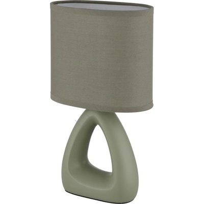 GLOBO 21731BG - Настолна лампа TRIANGLE 1xE14/40W/230V зелен (GL8596)