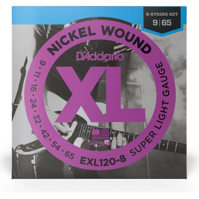 D'Addario EXL120-8
