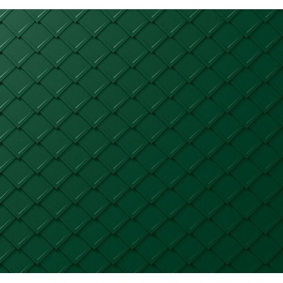 Prefa P.10 Strešná šablóna 29 x 29 06 machovozelená