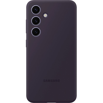 Image 1 of Samsung Galaxy S24 Silicone case dark violet (EF-PS921TEEGWW)