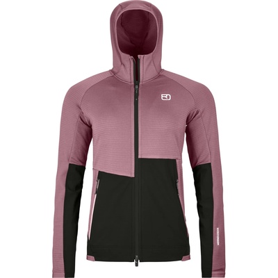 Ortovox Дамско поларено яке Ortovox Women's Fleece Rib Hoody Fleece jacket - Dusk Rose - размер XL (105-5186-0515)