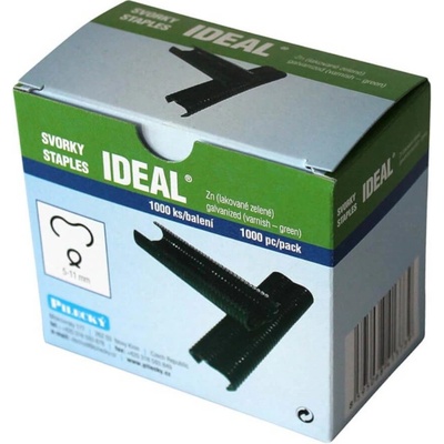 Svorka IDEAL; Zelená; 200ks