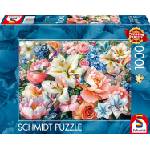 Schmidt Spiele Пъзел Schmidt от 1000 части - Пастелни цветя (58891)