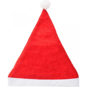 SPRINGOS Vianočná čiapka s brmbolcom Santa červená