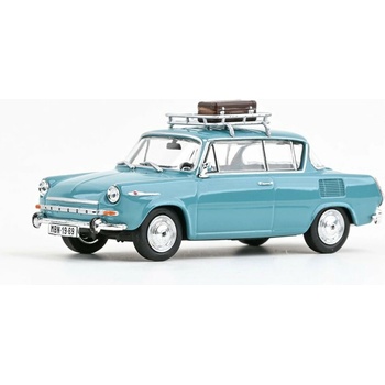 Abrex Škoda 1100MBX 1969 Tyrkysová Světlá 1:43