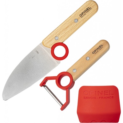 Opinel 254304 Sada dětských nožů Le Petit Chef 3 ks – Zboží Mobilmania