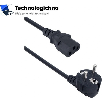 DeTech Захранващ кабел Power Cord PC High Quality 5m (CE021-5m)