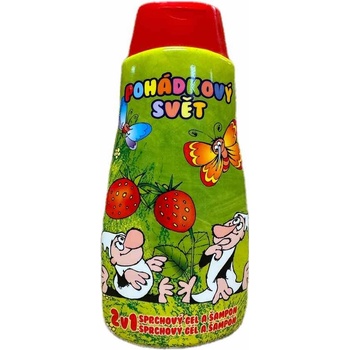 Rozprávkový Svet sprchový gél a šampón 2v1 Kremienok a Chocholušik 500 ml