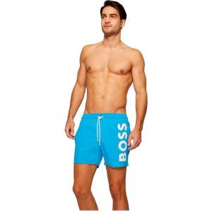 HUGO BOSS Бански гащета BOSS Octopus swimming shorts - Blue (Bright Blue)