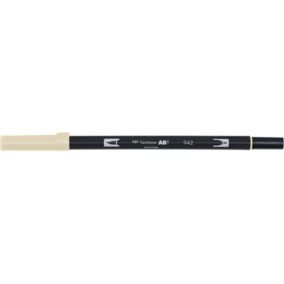 Tombow Oboustranný štětcový fix ABT - cappuccino