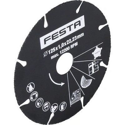 Festa Kotouč řezný 125 x 1 x 22,2 mm 21192