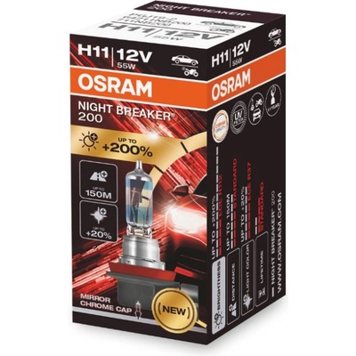 OSRAM H11 OSRAM Night Breaker Laser +200% 1бр (3252)