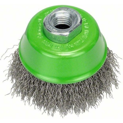 BOSCH Hrncový kartác, nerezavející 75 mm, 0,3 mm, M14