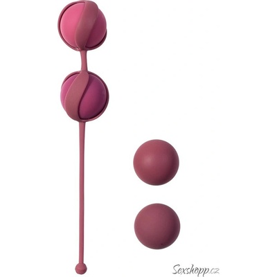 Love Story Vyměnitelné vaginální kuličky Valkyrie Wine Red