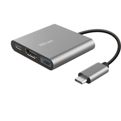 Trust Dalyx 3-in-1 Multiport USB-C Adapter 23772
