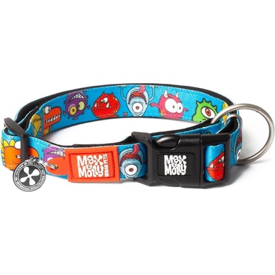 Max & Molly Smart ID obojek polostahovací Monsters