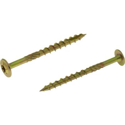 KAMFIX ВИНТ ЗА ДЪРВО ШП tornado 8х200 torx ЖЪЛТ kamfix (2141 8200-25)