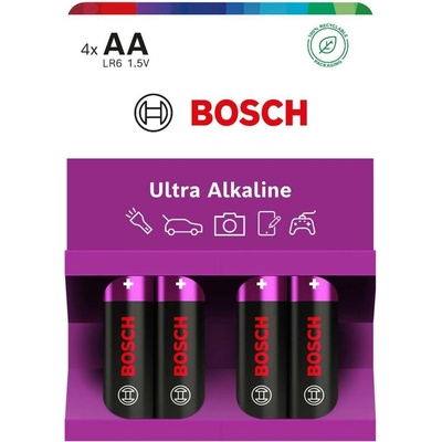 Bosch LR6UA4B/00 Ultra Alkaline AA 4 ks
