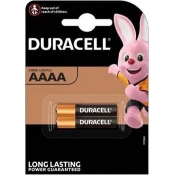 Image 1 of Duracell Алкална батерия 1.5v aaaa lr61- 2бр. в опаковка duracell (dur-ba-lr61-aaaa-2pk)