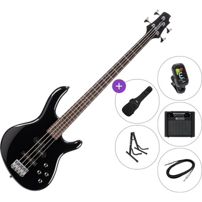 Cort Action Bass Plus SET 2 Black Електрическа бас китара