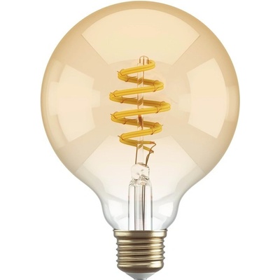 Hombli Inteligentná LED žiarovka G95 CCT Filament HBEB-0312 Wi-Fi E27 jantárová/teplá biela
