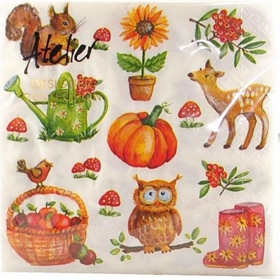 Atelier Servitky Jeseň 33x33cm 20ks