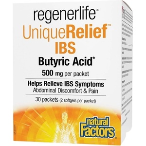 Natural Factors RegenerLife Butyric Acid 250 mg [30 Пакета]