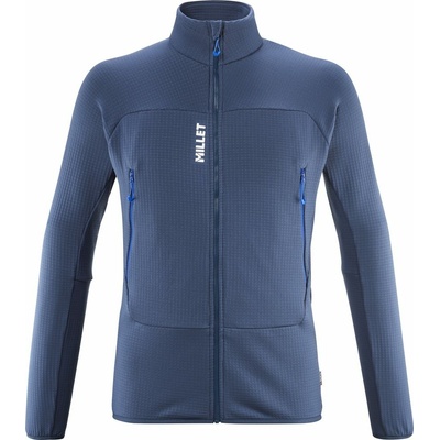 Millet Fusion Grid Jkt dark denim
