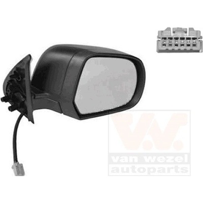 Vonkajżie spätné zrkadlo VAN WEZEL 3334808