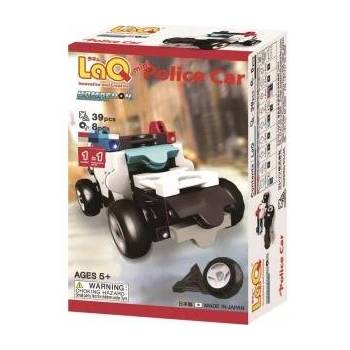 LaQ Mini Police Car Educational Building Blocks