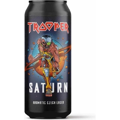 Iron Maiden Trooper Saturn svět. ležák 11 4,5% 0,5 l (plech)