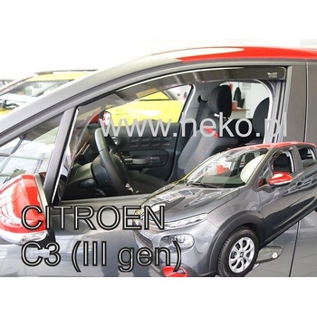 HEKO Ветробрани за citroen c3 iii (2017+) 5 врати - 2бр. предни (12265)