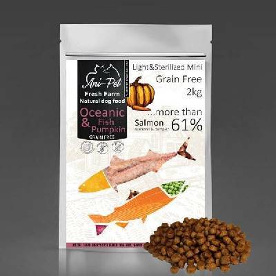 Fresh Farm Dog Light & Sterilised Mini Grain Free Oceanic Fish & Pumpkin 2 kg