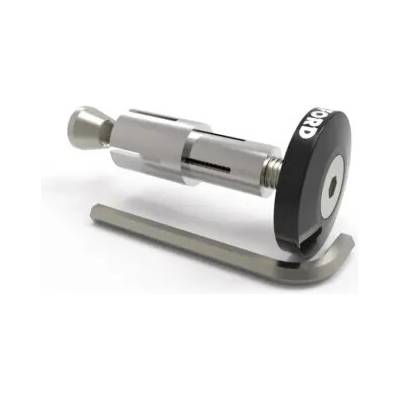 závažia riadidiel Bar Ends 2 s kužeľom pre vnútorný priemer 13 a 18 mm (vonkajší 22 a 28,6 mm), OXFORD (čierne, pár)