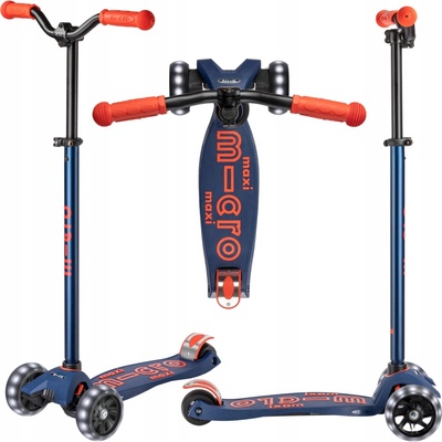 Micro Maxi Deluxe Pro LED Navy červená