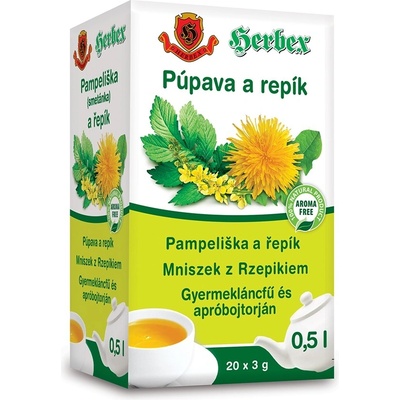 HERBEX Púpava a repík 20 x 3 g