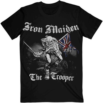 Iron Maiden Sketched Trooper Black M Риза (IMTEE22MB02)