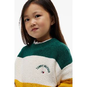 Tommy Hilfiger пуловер за деца от памук (KS0KS00807.9BY2)
