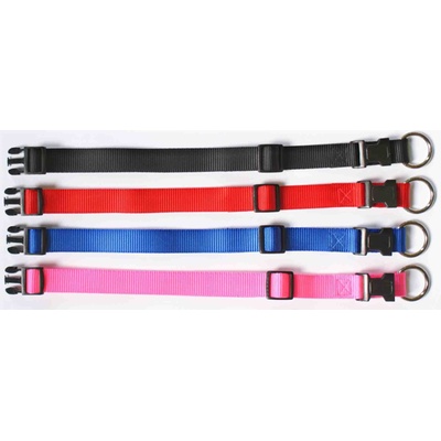 Miazoo Миазоо -Нашийник за кучета от изкуствена лента Спорт+ , 15мм/ 30-45см - червен