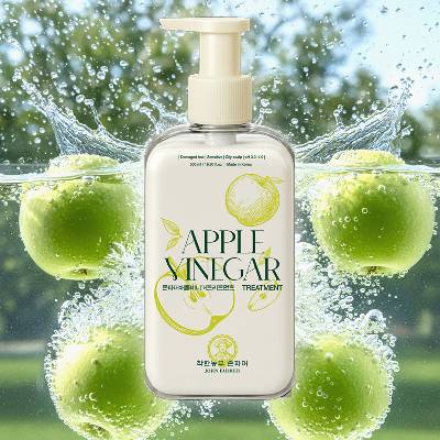 John Farmer Балансиращ балсам за коса с ябълков оцет John Farmer Apple Vinegar Treatment (148426)