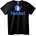 NOONEBRAND Тениска Facebook Fishbol - 7XL, Black