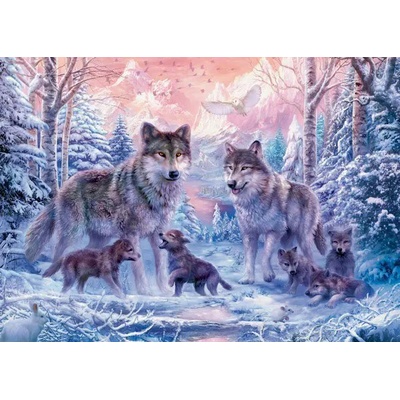 Ravensburger - Puzzle Arctic wolves - 1 000 piese