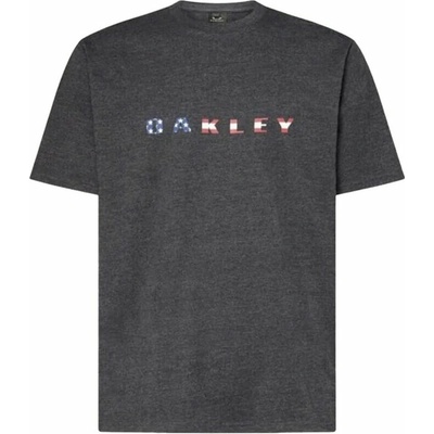 Oakley pánské tričko Bf Bark Dark Grey Heather Šedá