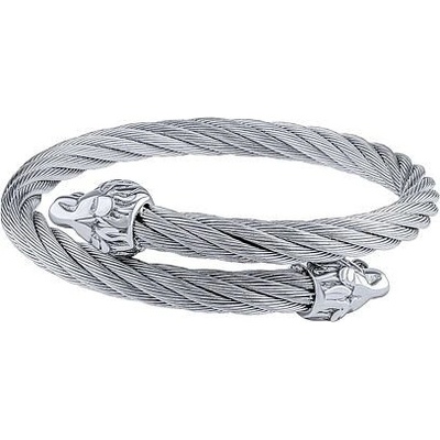 Silvego Dámsky náramok Lion z chirurgickej ocele KMM124375