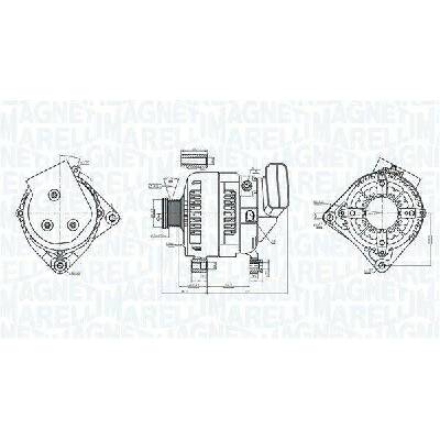 Generátor MAGNETI MARELLI 063377578010